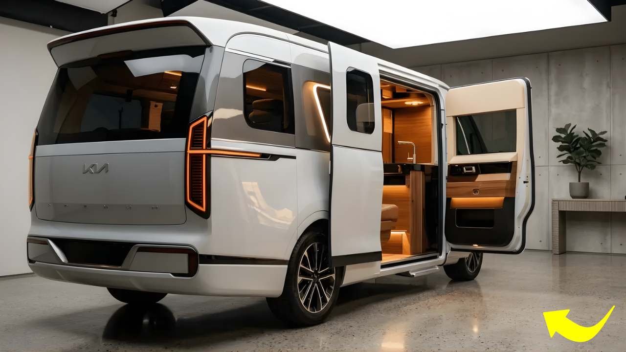 Kia Camper Van 2026 Unveiled